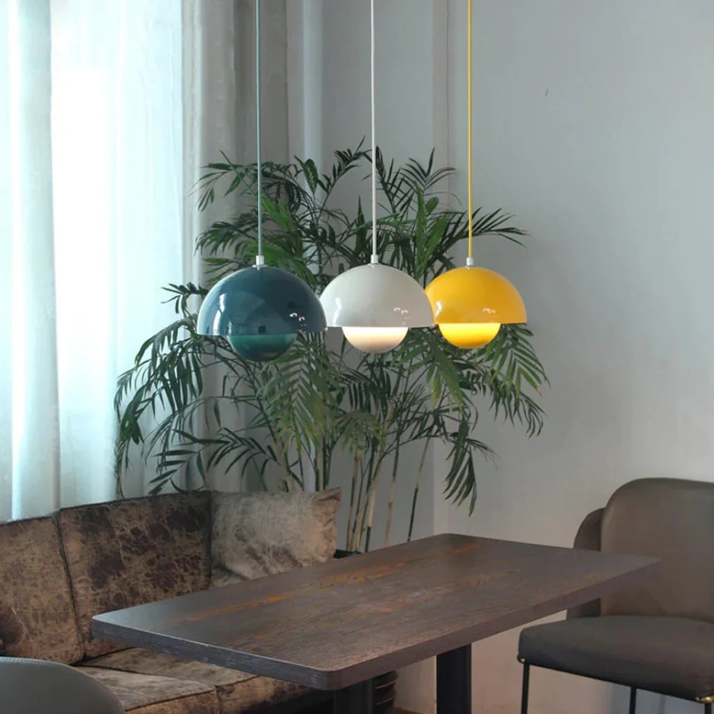 Kitchen Island Light Pendant with Retro Dome Design - Image 2